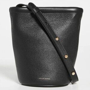 Mansur Gavriel Zip Bucket Bag in Black